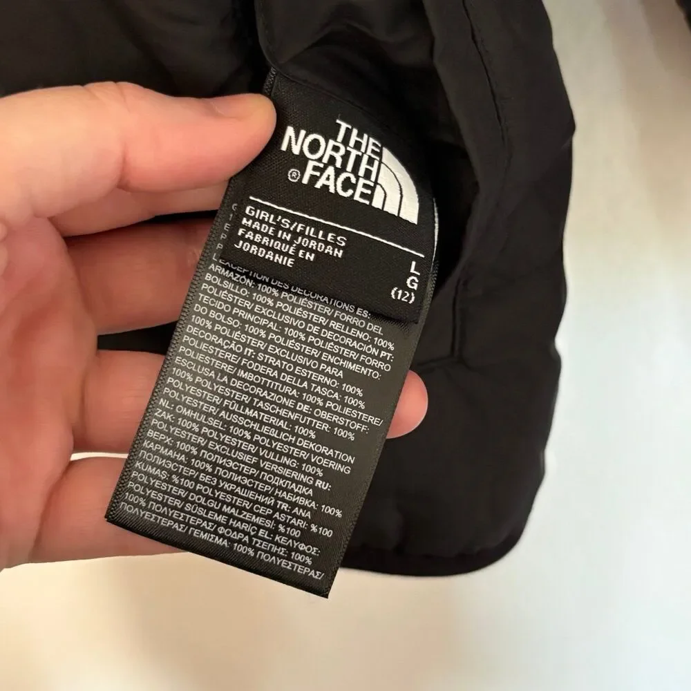 The North Face Girls' Reversible Shasta Full-Zip Jacket XL 14